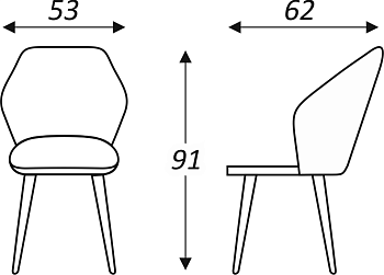 Кухонный стул Бьянка, ноги мокко круглые XXL (R38)/велюр T170 Бежевый в Новосибирске - изображение 6
