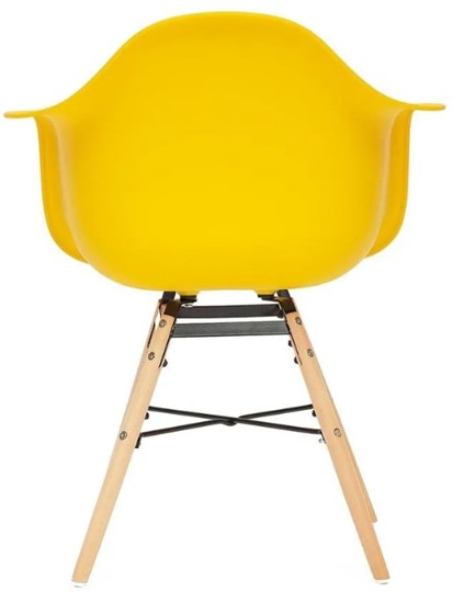 Кресло CINDY (EAMES) (mod. 919) 60х62х79 желтый арт.19048 в Новосибирске - изображение 3