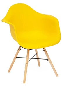 Кресло CINDY (EAMES) (mod. 919) 60х62х79 желтый арт.19048 в Новосибирске