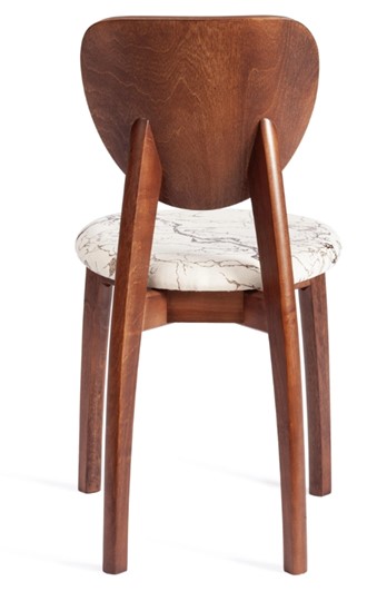 Кухонный стул Diamante, мягкое сидение бук, 42х42х85, коричневый/ткань Крекс Айвори арт.20081 в Новосибирске - изображение 3