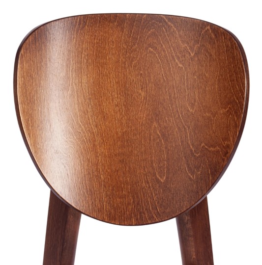 Кухонный стул Diamante, мягкое сидение бук, 42х42х85, коричневый/ткань Крекс Айвори арт.20081 в Новосибирске - изображение 7