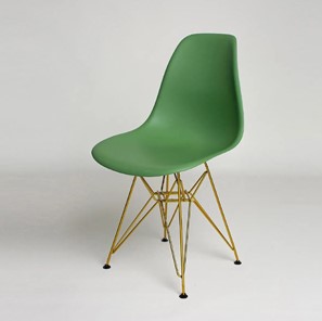 Обеденный стул derstuhl DSL 110 Gold (темно-зеленый) в Новосибирске