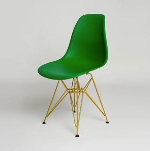 Обеденный стул DSL 110 Gold (зеленый) в Новосибирске
