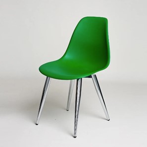 Обеденный стул DSL 110 Milan Chrom (зеленый) в Новосибирске - предосмотр