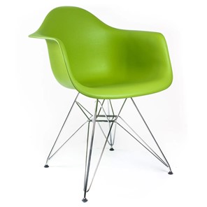 Обеденный стул derstuhl DSL 330 Chrom (зеленый) в Новосибирске