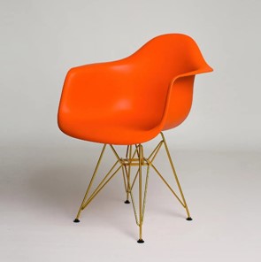 Обеденный стул DSL 330 Gold (Оранжевый) в Новосибирске - предосмотр