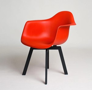 Обеденный стул derstuhl DSL 330 Grand Black (Красный) в Новосибирске