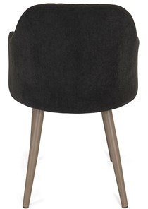 Кухонный стул Эспрессо-1, ноги мокко круглые XXL (R38)/велюр T190 Горький шоколад в Новосибирске - предосмотр 5