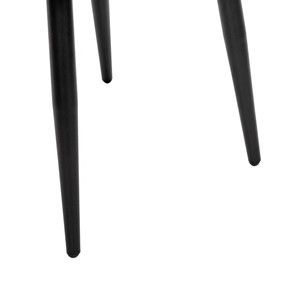 Обеденный стул Leset Вайд с подлокотниками (Черный/велюр Синий) в Новосибирске - предосмотр 6