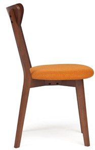 Кухонный стул MAXI (Макси), бук/ткань 86x48,5x54,5 Оранжевый/коричневый (2 шт) арт.10467 в Новосибирске - предосмотр 2