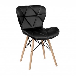 Дизайнерский стул Перфекто  WX-854 черный в Новосибирске