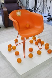 Кухонный стул SHT-ST29/S106 (оранжевый ral2003/хром лак) в Новосибирске - предосмотр 16