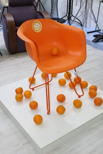 Кухонный стул SHT-ST29/S106 (оранжевый ral2003/хром лак) в Новосибирске - изображение 16