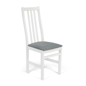 Обеденный стул SWEDEN / white, ткань серая (16/1) id 19556 разобранный в Новосибирске