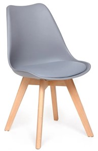 Обеденный стул TULIP (mod. 73) 48,5х52,5х83 серый арт.14209 в Новосибирске