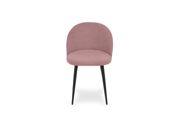 Обеденный стул Лайт розовый черные ножки в Новосибирске - предосмотр 1