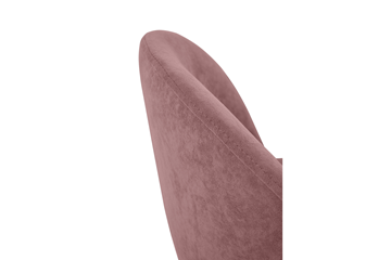 Обеденный стул Лайт розовый черные ножки в Новосибирске - предосмотр 5