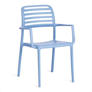 Кухонное кресло VALUTTO (mod.54) пластик, 58х57х86, Pale blue (бледно-голубой) арт.19408 в Новосибирске