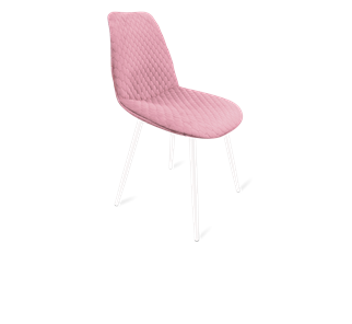 Обеденный стул SHT-ST29-С22 / SHT-S95-1 (розовый зефир/белый муар) в Новосибирске