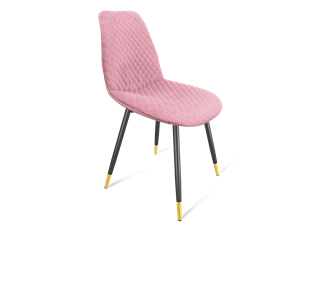 Обеденный стул SHT-ST29-С22 / SHT-S95-1 (розовый зефир/черный муар/золото) в Новосибирске - предосмотр