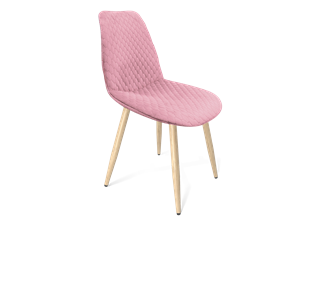 Обеденный стул SHT-ST29-С22 / SHT-S95-W (розовый зефир/прозрачный лак/черный муар) в Новосибирске
