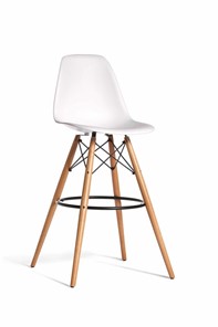 Барный стул derstuhl DSL 110 Wood bar (белый) в Бердске
