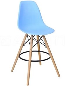 Барный стул derstuhl DSL 110 Wood bar (голубой) в Новосибирске