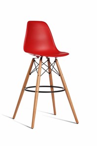 Барный стул DSL 110 Wood bar (красный) в Бердске