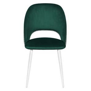 Мягкий стул Сиэтл СРП-044 эмаль комбо: Велютто+Джейми/зеленый/белый в Новосибирске - предосмотр