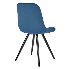 Обеденный стул POLINI Home Verona SM, синий-черный в Новосибирске - предосмотр 4