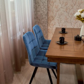 Обеденный стул POLINI Home Verona SM, синий-черный в Новосибирске - предосмотр 9
