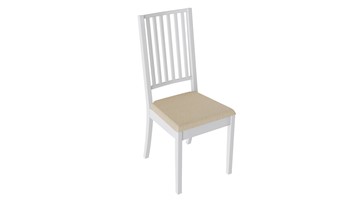 Обеденный стул Родос 2 (Белый матовый/тк № 108) в Бердске