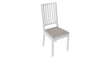 Обеденный стул Родос 2 (Белый матовый/тк № 110) в Бердске