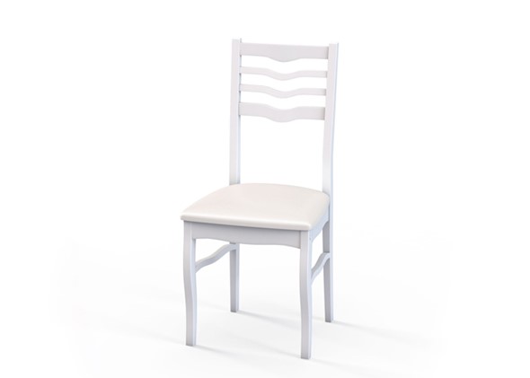 Обеденный стул М16 белая эмаль в Новосибирске - изображение