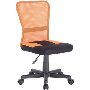 Офисное кресло Brabix Smart MG-313 (без подлокотников, комбинированное, черное/оранжевое) в Новосибирске