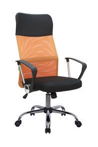 Кресло компьютерное Riva Chair 8074 (Оранжевый) в Новосибирске