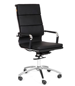 Кресло офисное CHAIRMAN 750 экокожа черная в Бердске