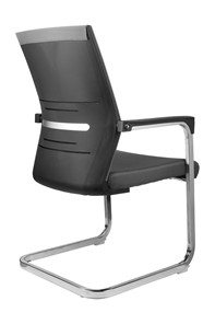 Кресло офисное Riva Chair D818 (Серая сетка) в Новосибирске - предосмотр 3