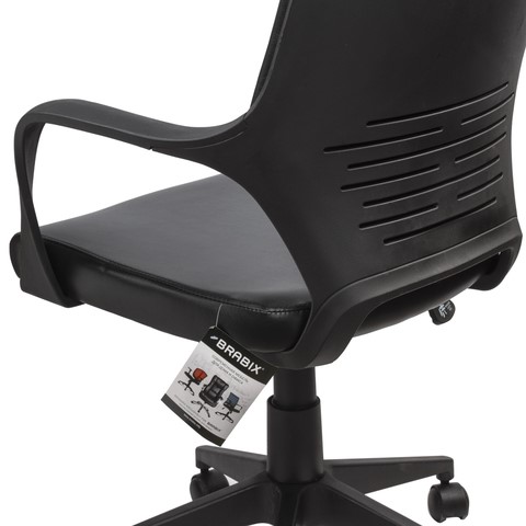 Офисное кресло Brabix Premium Prime EX-515 (экокожа, черное) в Новосибирске - изображение 7