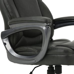 Офисное кресло Brabix Premium Favorite EX-577 (пружинный блок, рециклированная кожа, серое) 531935 в Новосибирске - предосмотр 8