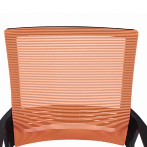 Кресло Brabix Balance MG-320 (с подлокотниками, комбинированное черное/оранжевое) в Новосибирске - предосмотр 4
