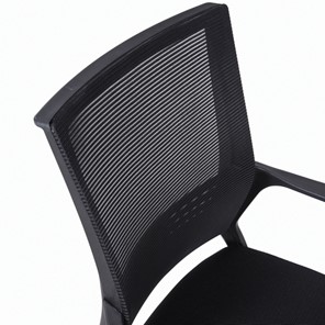 Кресло компьютерное Brabix Balance MG-320 (с подлокотниками, черное) 531831 в Новосибирске - предосмотр 3