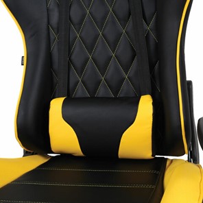 Офисное кресло Brabix GT Master GM-110 (две подушки, экокожа, черное/желтое) 531927 в Новосибирске - предосмотр 7