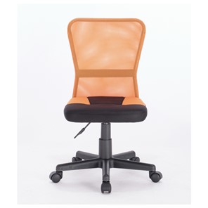 Офисное кресло Brabix Smart MG-313 (без подлокотников, комбинированное, черное/оранжевое) в Новосибирске - предосмотр 3