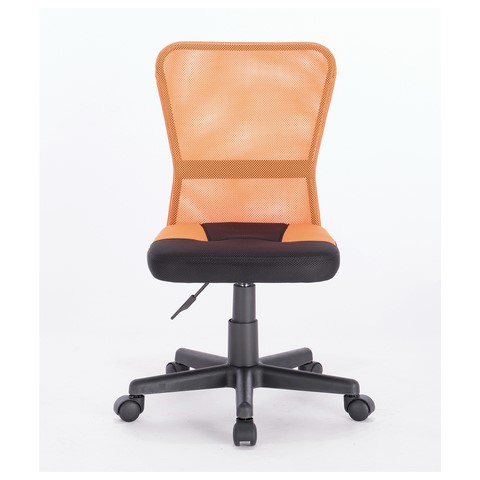 Офисное кресло Brabix Smart MG-313 (без подлокотников, комбинированное, черное/оранжевое) в Новосибирске - изображение 3