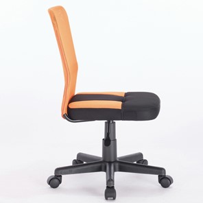 Офисное кресло Brabix Smart MG-313 (без подлокотников, комбинированное, черное/оранжевое) в Новосибирске - предосмотр 2