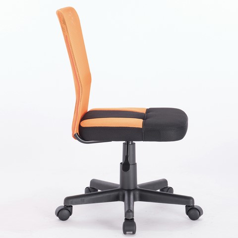 Офисное кресло Brabix Smart MG-313 (без подлокотников, комбинированное, черное/оранжевое) в Новосибирске - изображение 2