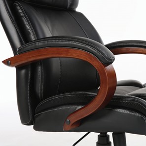 Офисное кресло Brabix Premium Magnum EX-701 (дерево, рециклированная кожа, черное) 531827 в Новосибирске - предосмотр 8