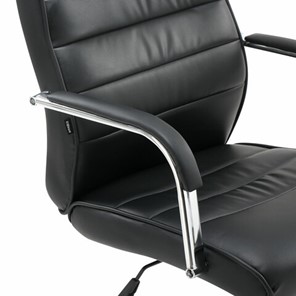 Офисное кресло Brabix Stark EX-547 (экокожа, хром, черное) в Новосибирске - предосмотр 9