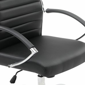 Офисное кресло Brabix Style EX-528 (экокожа, хром, черное) в Новосибирске - предосмотр 7